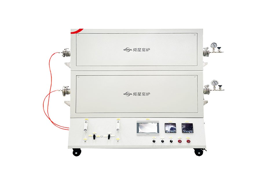 雙氣爐雙管擴(kuò)散爐，雙爐管管式爐